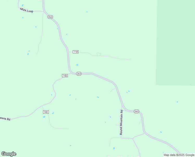 map of restaurants, bars, coffee shops, grocery stores, and more near 34169 Arkansas 263 in Big Flat