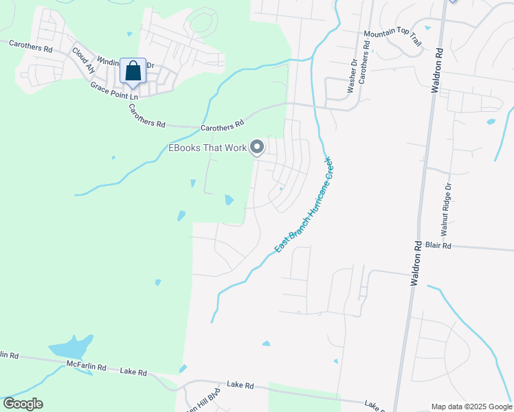 map of restaurants, bars, coffee shops, grocery stores, and more near 7355 Carothers Road in Nolensville