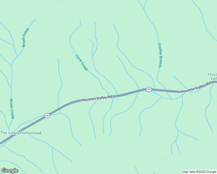map of restaurants, bars, coffee shops, grocery stores, and more near 6330 Houston Valley Road in Greeneville