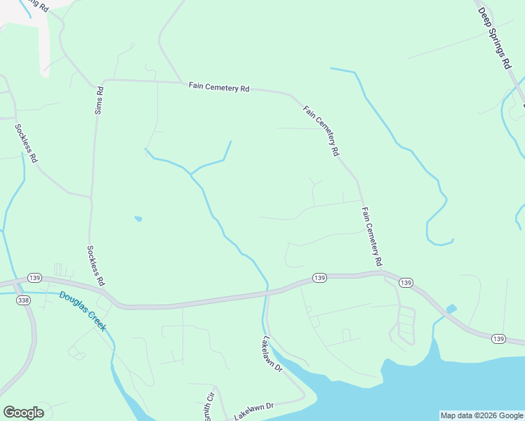 map of restaurants, bars, coffee shops, grocery stores, and more near 652 Towers Drive in Dandridge