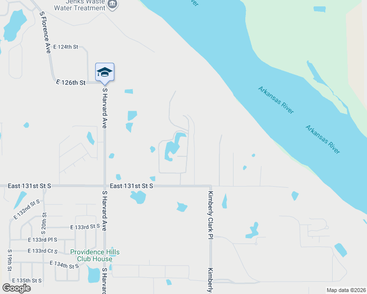map of restaurants, bars, coffee shops, grocery stores, and more near 2791 EAST 129TH COURT SOUTH in Bixby