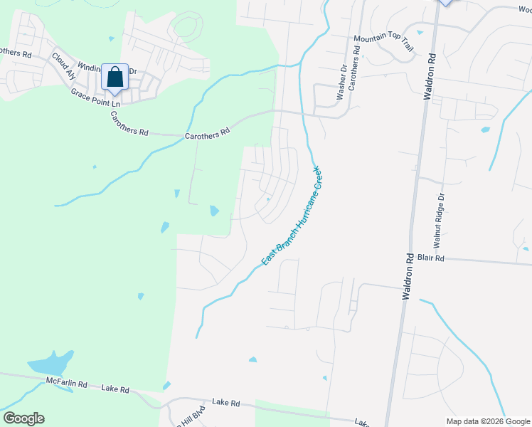 map of restaurants, bars, coffee shops, grocery stores, and more near 7355 Carothers Road in Nolensville