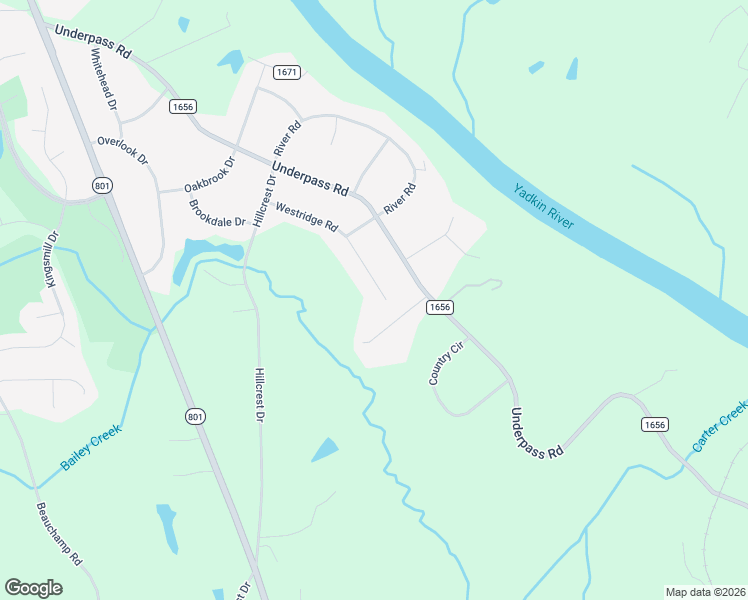 map of restaurants, bars, coffee shops, grocery stores, and more near 166 Springfield Drive in Advance