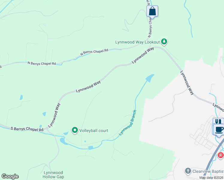 map of restaurants, bars, coffee shops, grocery stores, and more near 3030 Smith Lane in Franklin