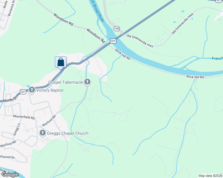 map of restaurants, bars, coffee shops, grocery stores, and more near 195 Chickory Road in Newport