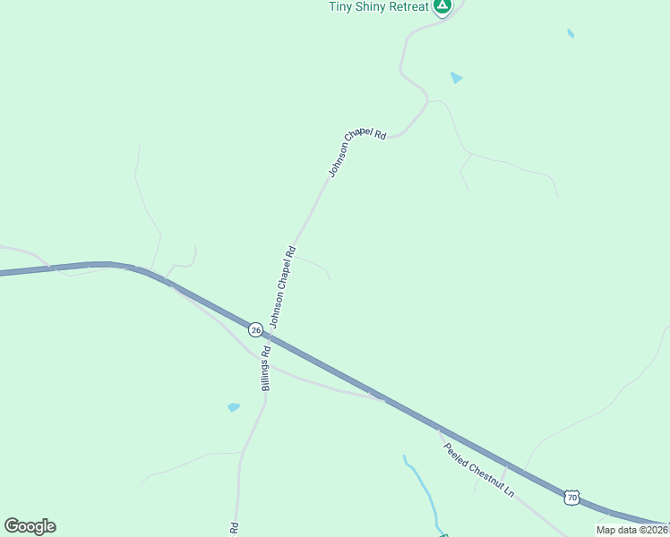 map of restaurants, bars, coffee shops, grocery stores, and more near 450 Johnson Chapel Road in Sparta