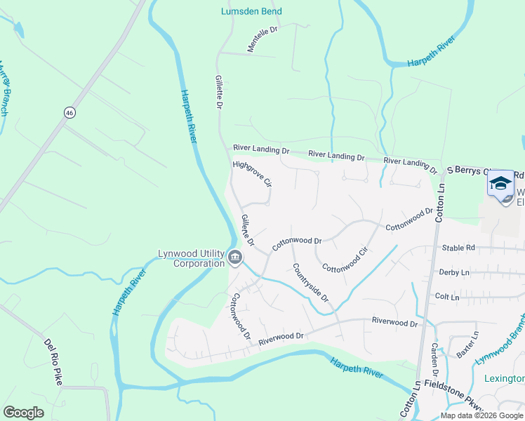 map of restaurants, bars, coffee shops, grocery stores, and more near 807 Highgrove Circle in Franklin