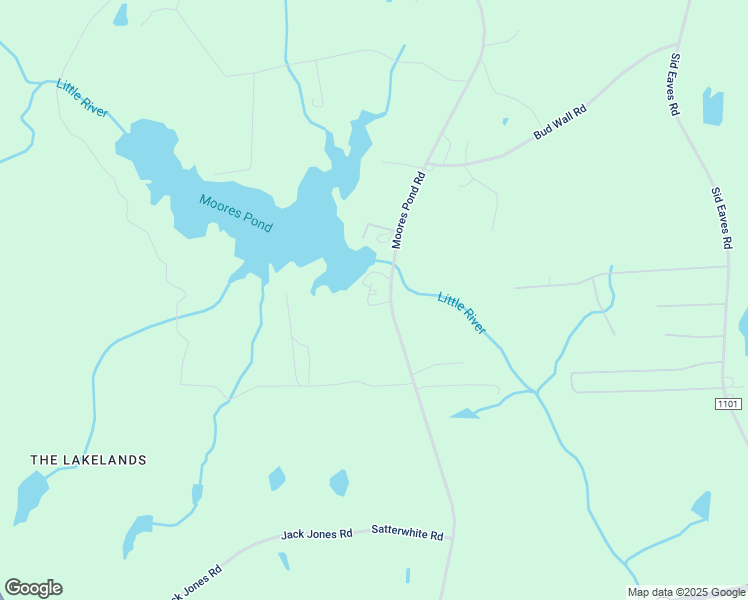 map of restaurants, bars, coffee shops, grocery stores, and more near 1640-1644 Moores Pond Road in Youngsville