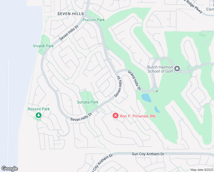 map of restaurants, bars, coffee shops, grocery stores, and more near 3056 Silent Wind Way in Henderson