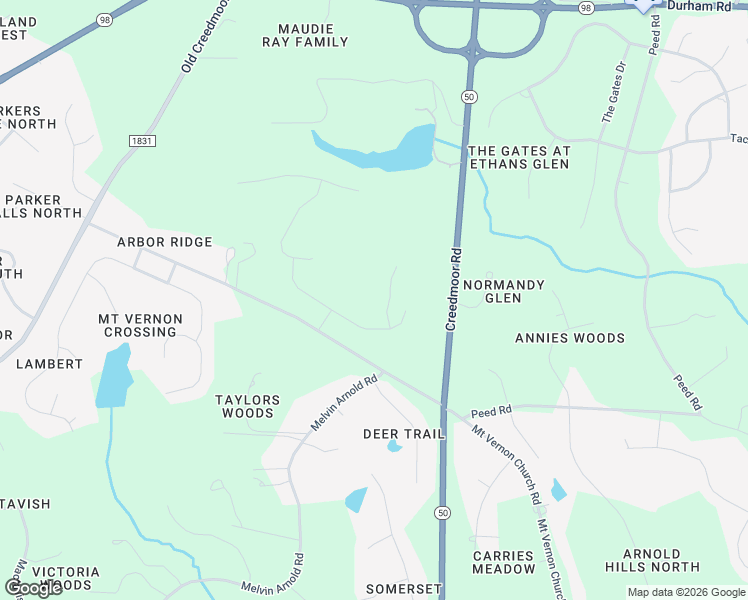 map of restaurants, bars, coffee shops, grocery stores, and more near 7105 Camp Side Court in Raleigh