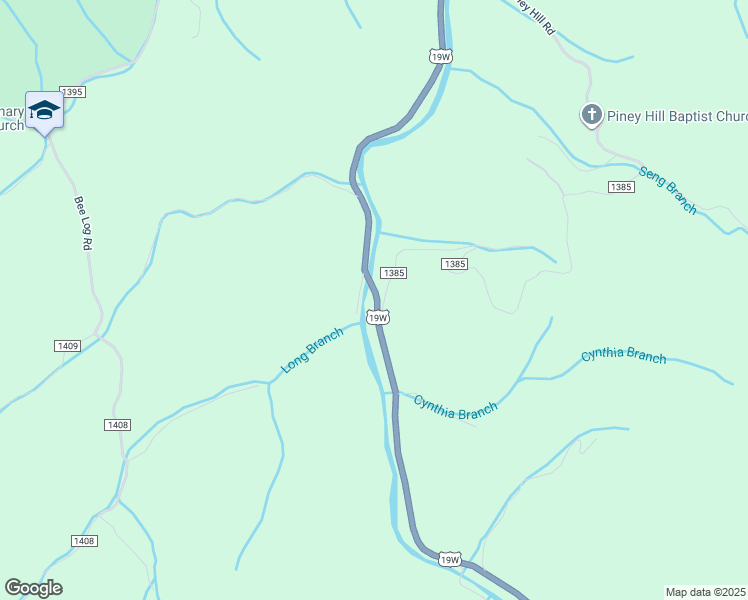 map of restaurants, bars, coffee shops, grocery stores, and more near 7545 U.S. 19W in Burnsville