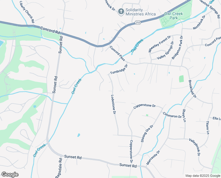map of restaurants, bars, coffee shops, grocery stores, and more near 9919 Lodestone Drive in Brentwood