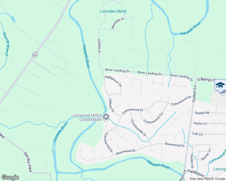 map of restaurants, bars, coffee shops, grocery stores, and more near 807 Highgrove Circle in Franklin