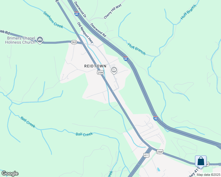 map of restaurants, bars, coffee shops, grocery stores, and more near Highway 9 in Newport
