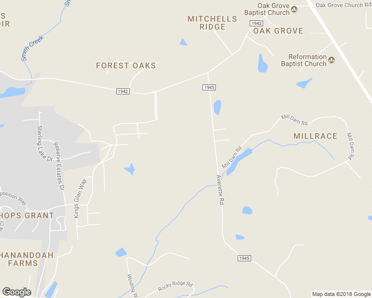 map of restaurants, bars, coffee shops, grocery stores, and more near 2221 Averette Road in Wake Forest