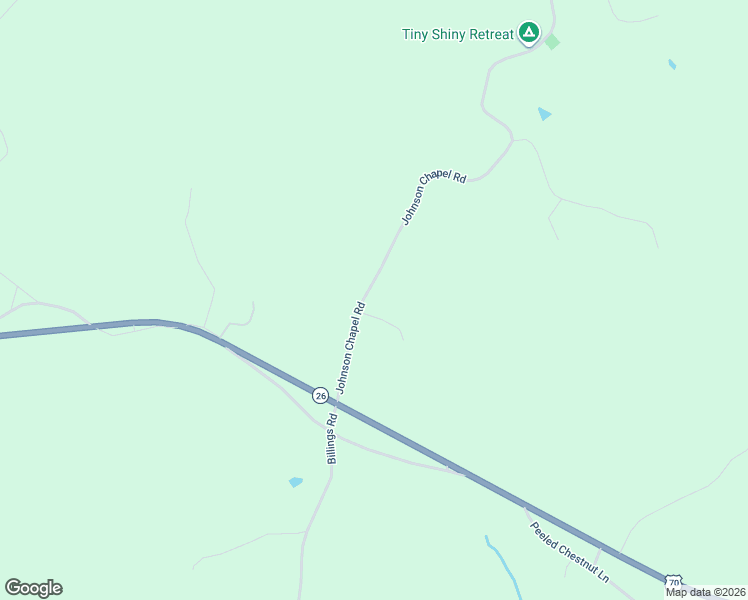 map of restaurants, bars, coffee shops, grocery stores, and more near 342 Johnson Chapel Road in Sparta