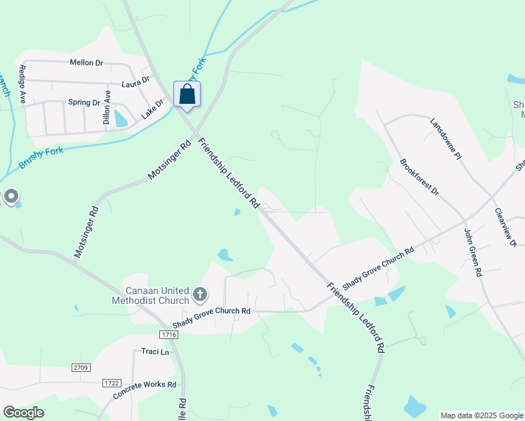 map of restaurants, bars, coffee shops, grocery stores, and more near 527 Saddlechase Lane in Winston-Salem