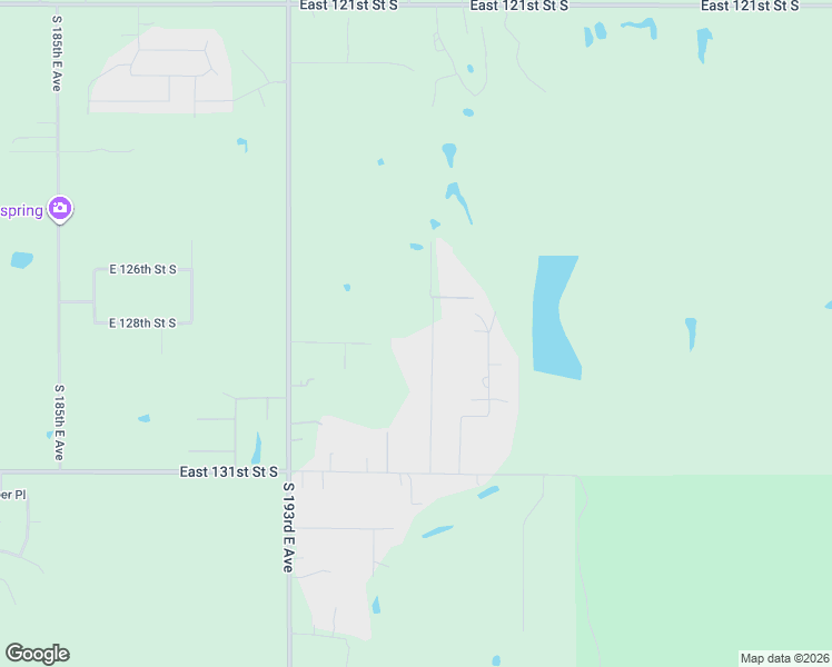 map of restaurants, bars, coffee shops, grocery stores, and more near 12772 South 198th East Avenue in Broken Arrow