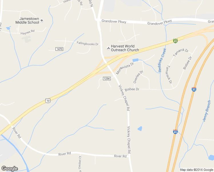 map of restaurants, bars, coffee shops, grocery stores, and more near 5102 Melody Lane in Greensboro