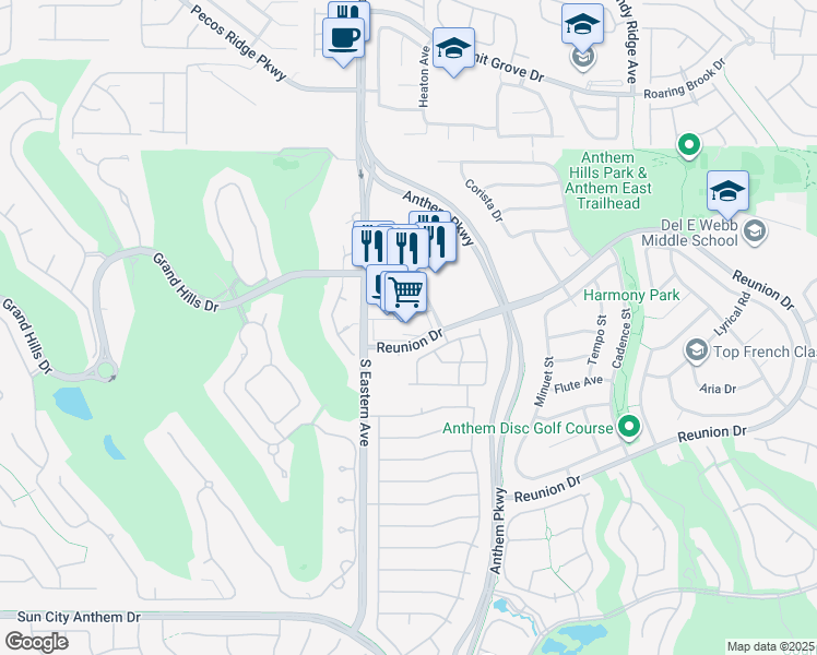 2505 Anthem Village Drive, Henderson NV Walk Score