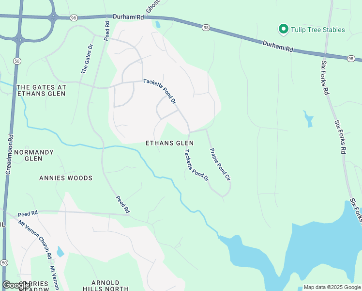 map of restaurants, bars, coffee shops, grocery stores, and more near 1093 Tacketts Pond Drive in Raleigh