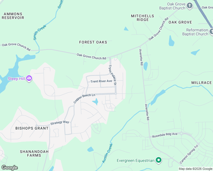 map of restaurants, bars, coffee shops, grocery stores, and more near 2016 Trent River Avenue in Wake Forest