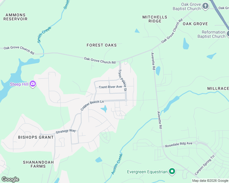 map of restaurants, bars, coffee shops, grocery stores, and more near 2016 Trent River Avenue in Wake Forest