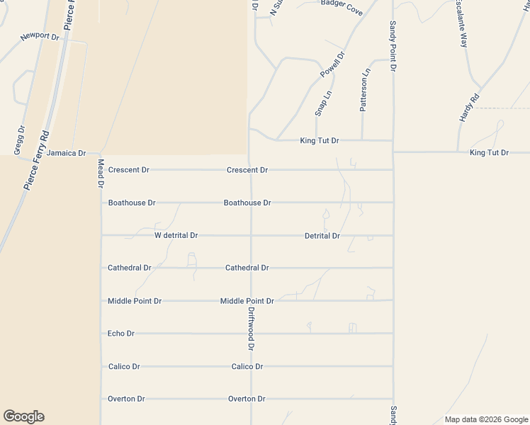 map of restaurants, bars, coffee shops, grocery stores, and more near 454-498 Boathouse Drive in Meadview