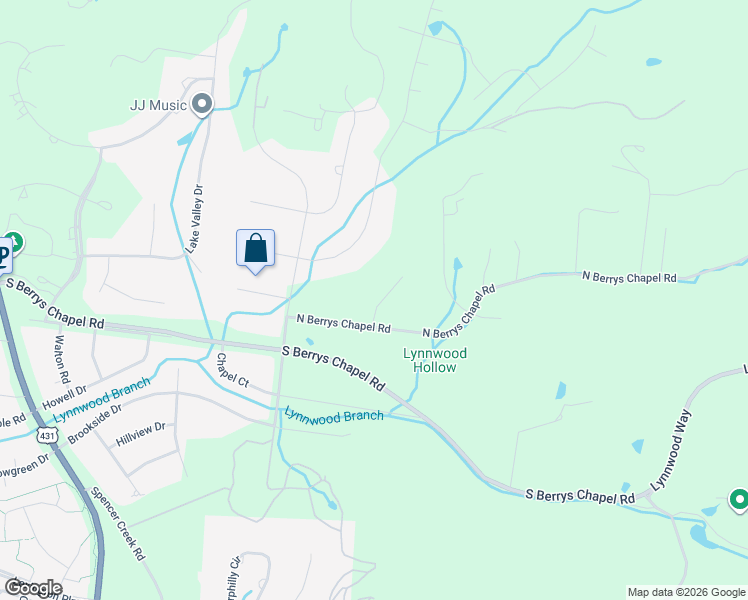 map of restaurants, bars, coffee shops, grocery stores, and more near 2211 Dunblane Lane in Franklin