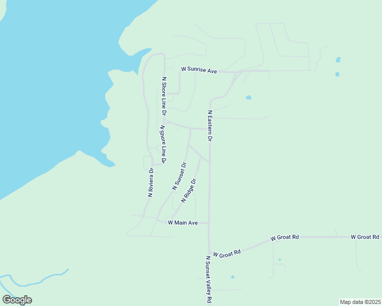 map of restaurants, bars, coffee shops, grocery stores, and more near 13607 North Sunset Drive in Hulbert