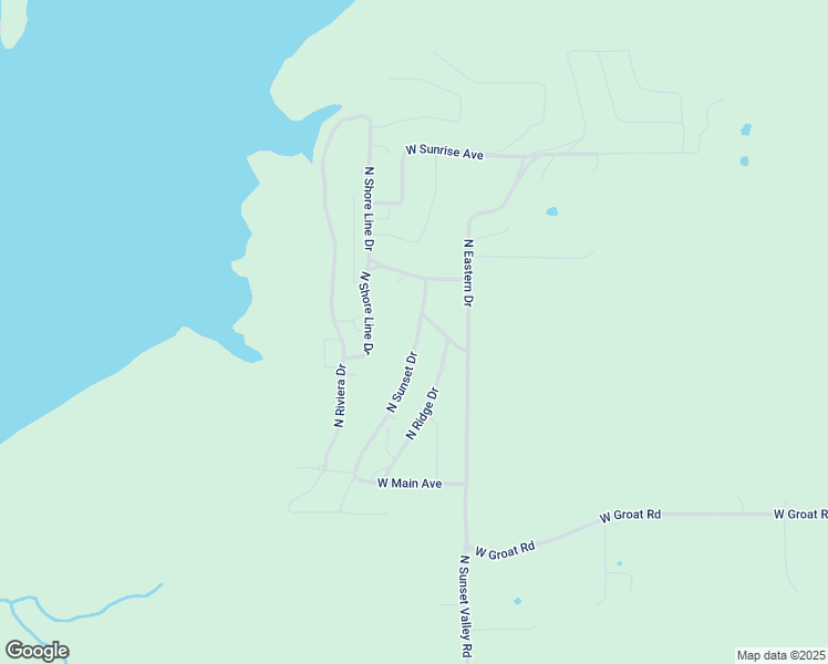 map of restaurants, bars, coffee shops, grocery stores, and more near 13607 North Sunset Drive in Hulbert