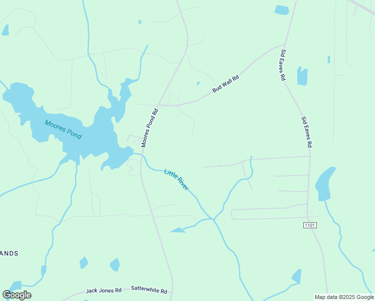 map of restaurants, bars, coffee shops, grocery stores, and more near 299 Bud Wall Road in Youngsville