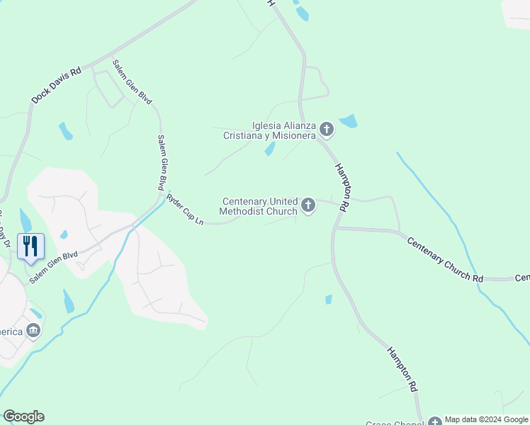 map of restaurants, bars, coffee shops, grocery stores, and more near 482 Ryder Cup Lane in Clemmons