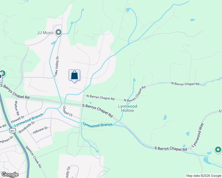 map of restaurants, bars, coffee shops, grocery stores, and more near 2211 Dunblane Lane in Franklin