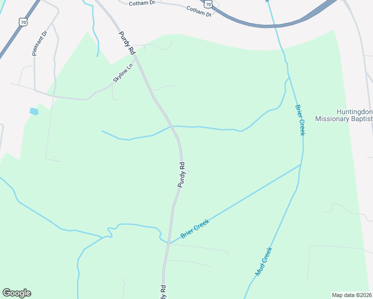 map of restaurants, bars, coffee shops, grocery stores, and more near 1085 Purdy Rd in Huntingdon