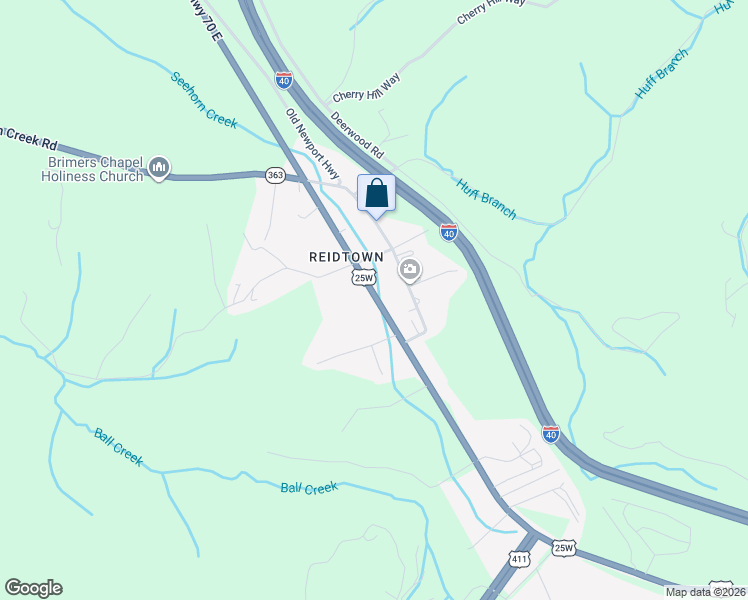 map of restaurants, bars, coffee shops, grocery stores, and more near 1631 West Highway 25-70 in Newport