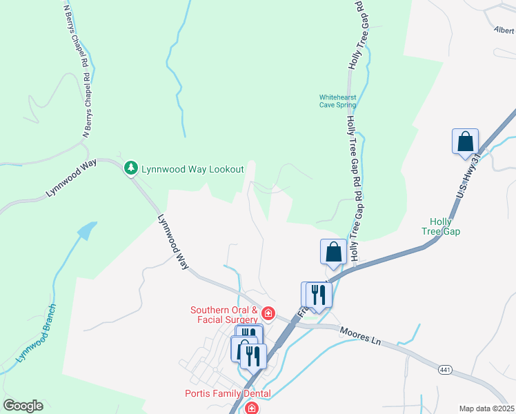 map of restaurants, bars, coffee shops, grocery stores, and more near 6785 Sawyer Road in Franklin