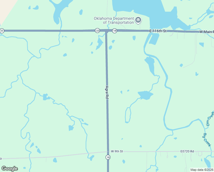 map of restaurants, bars, coffee shops, grocery stores, and more near 219 Agra Road in Cushing