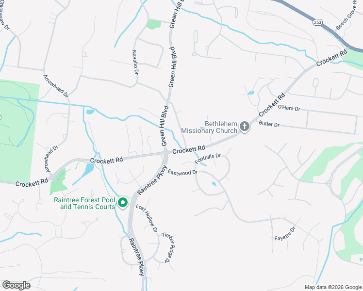 map of restaurants, bars, coffee shops, grocery stores, and more near 1411 Glenview Drive in Brentwood