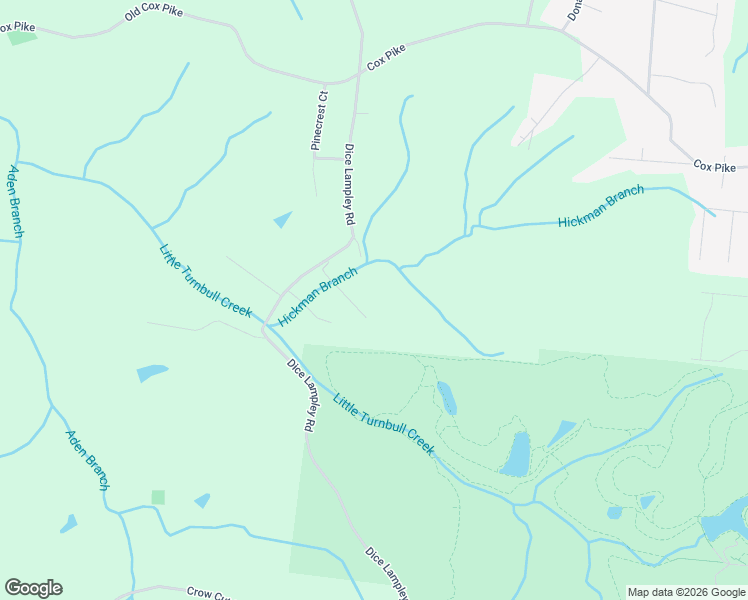 map of restaurants, bars, coffee shops, grocery stores, and more near 7160 Dice Lampley Road in Fairview