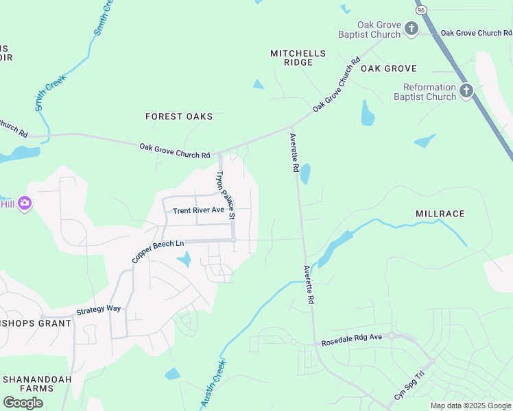 map of restaurants, bars, coffee shops, grocery stores, and more near 817 Precipice Way in Wake Forest