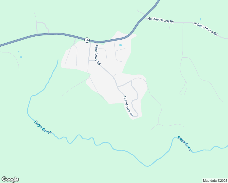 map of restaurants, bars, coffee shops, grocery stores, and more near 118 Grand View Drive in Smithville