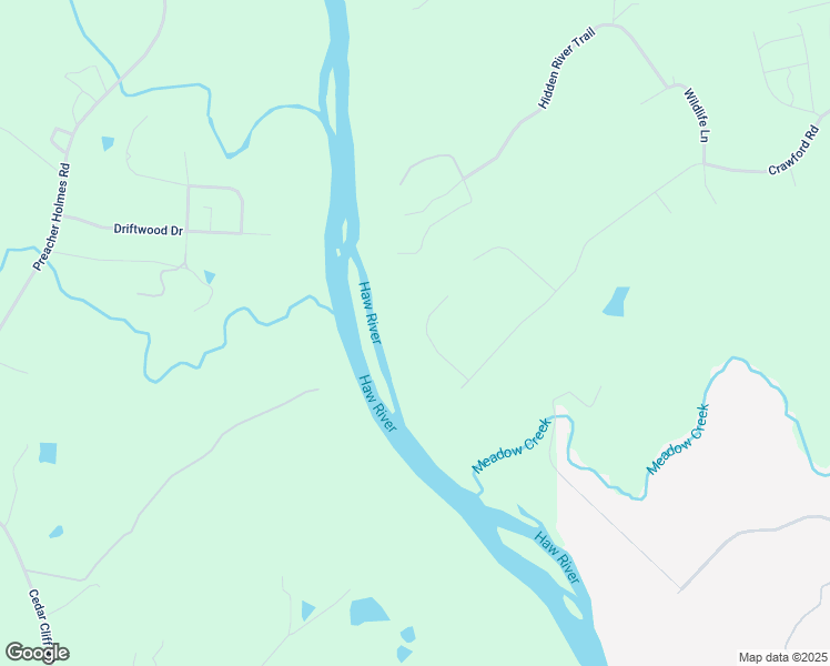 map of restaurants, bars, coffee shops, grocery stores, and more near 2042 River Vista Lane in Graham