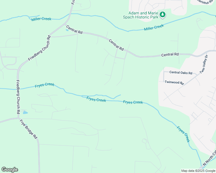 map of restaurants, bars, coffee shops, grocery stores, and more near 427 Longmeadow Drive in Clemmons