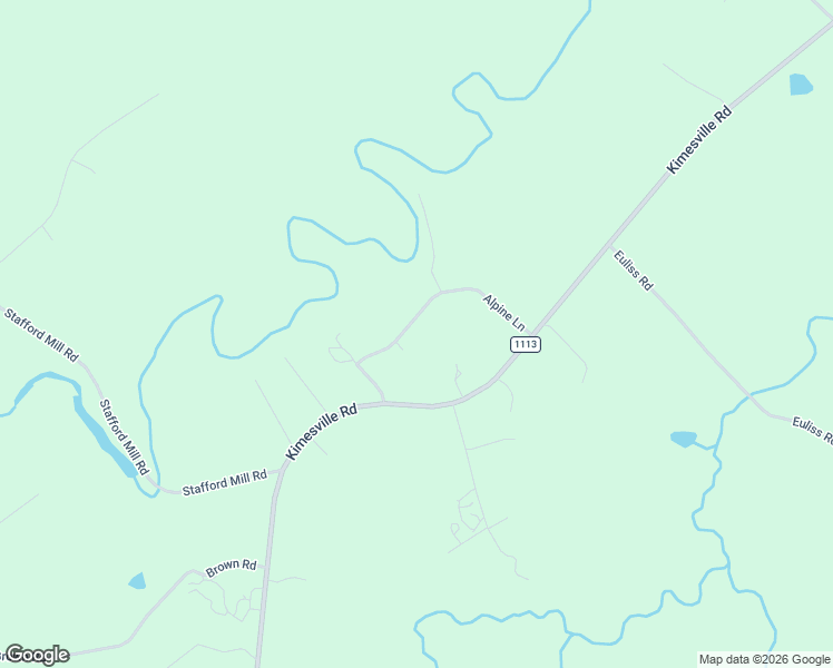 map of restaurants, bars, coffee shops, grocery stores, and more near 4360 Alpine Lane in Liberty