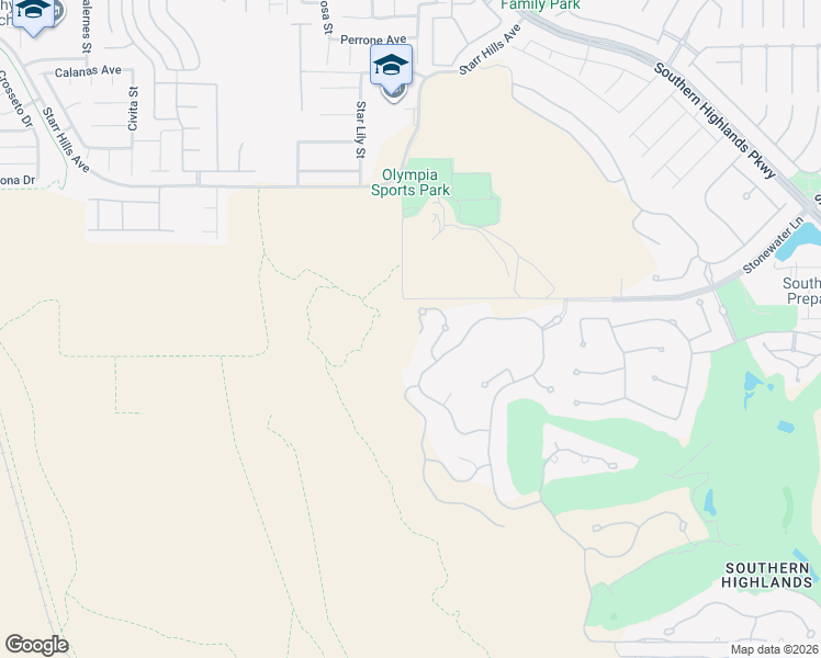 map of restaurants, bars, coffee shops, grocery stores, and more near 2 Shadow Canyon Court in Las Vegas