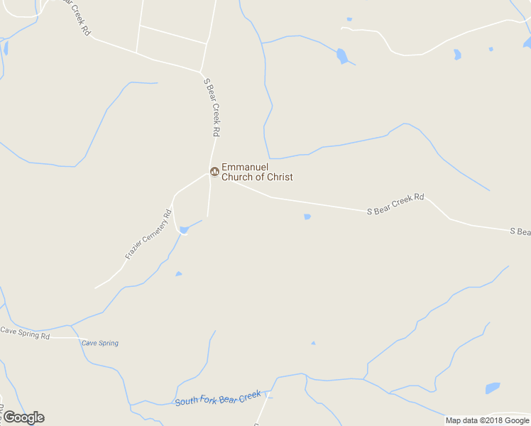 map of restaurants, bars, coffee shops, grocery stores, and more near 1195 South Bear Creek Road in Dickson