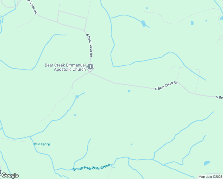 map of restaurants, bars, coffee shops, grocery stores, and more near 1195 South Bear Creek Road in Dickson