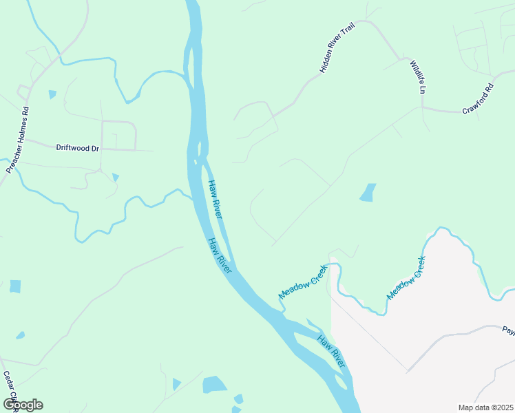 map of restaurants, bars, coffee shops, grocery stores, and more near 2041 River Vista Ln in Graham
