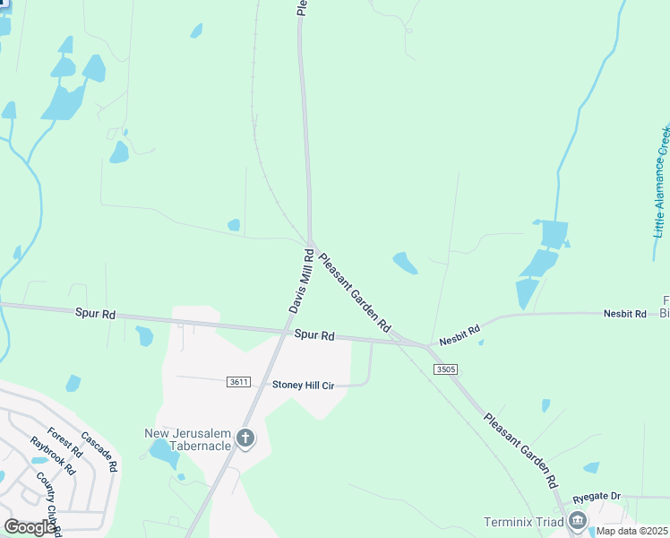 map of restaurants, bars, coffee shops, grocery stores, and more near 4411 Pleasant Garden Road in Greensboro